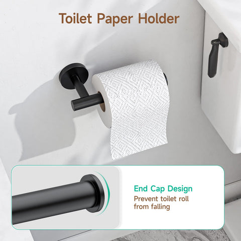 USHOWER bathroom set closeup screw design emphasizes concealed mounting and clean lines