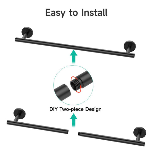 USHOWER wall-mount installation tools included for quick setup.