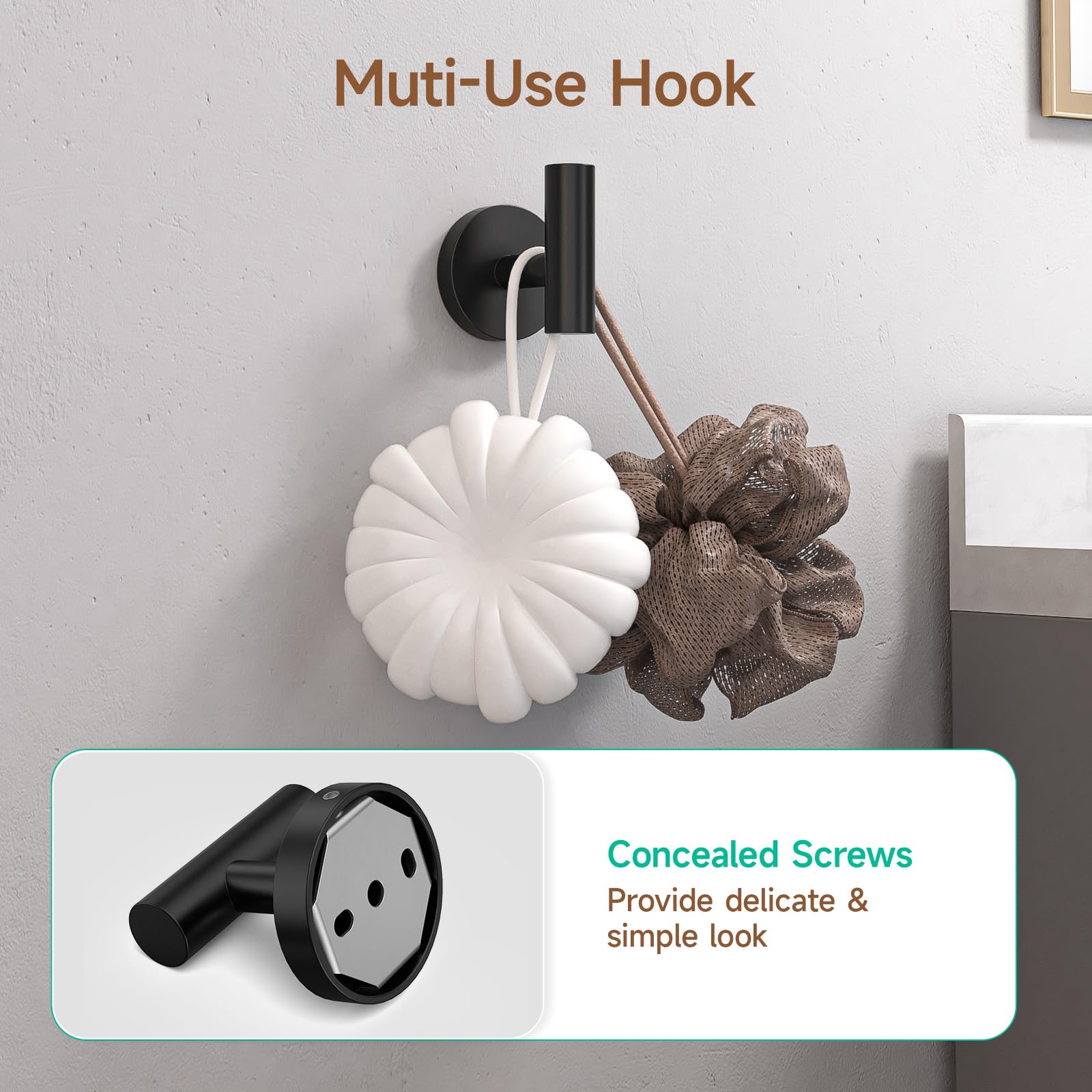 USHOWER wall-mounted installation with fittings demonstrates quick, tool-friendly setup
