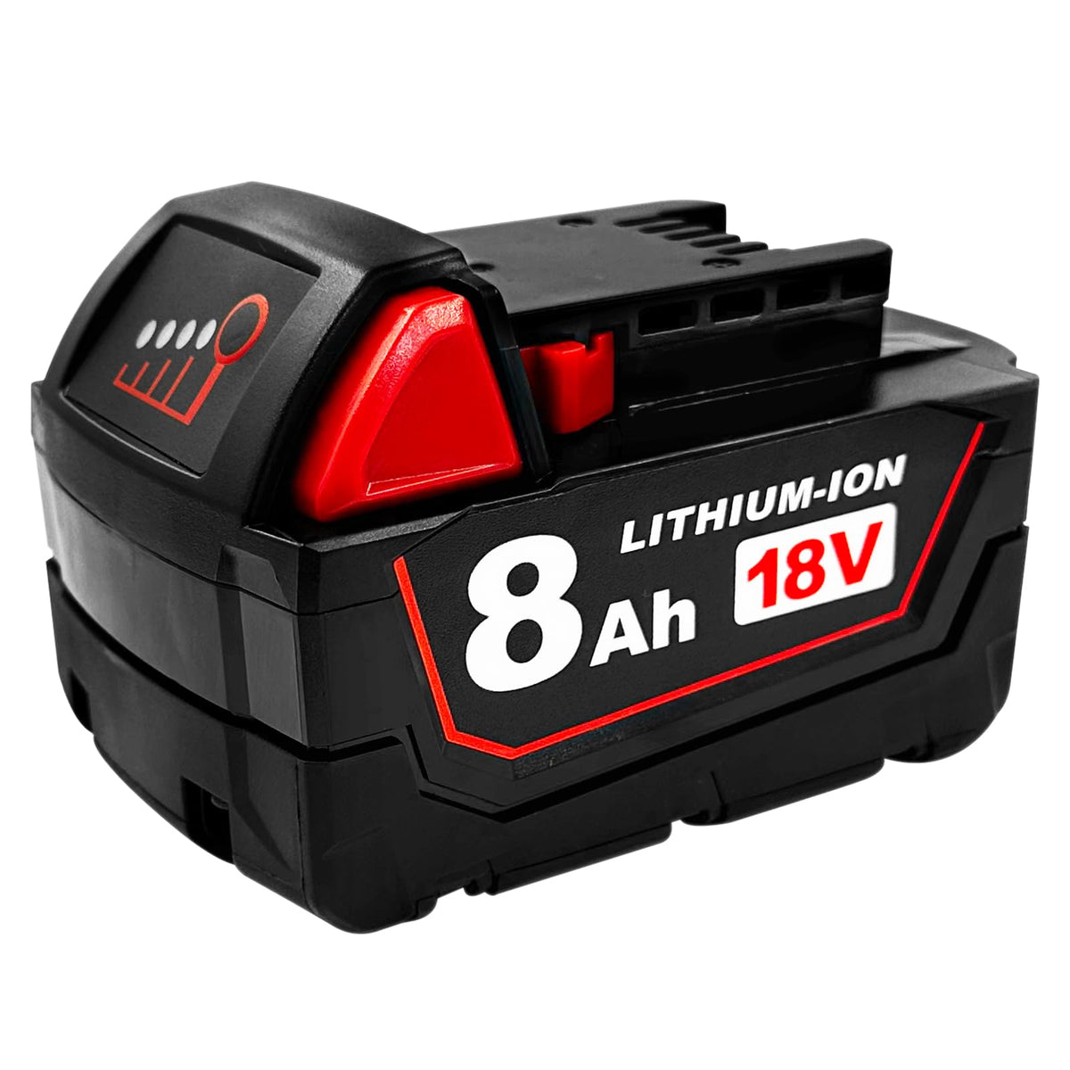 USPECIAL 8Ah battery for Milwaukee 18V fits snugly, delivering longer run time.