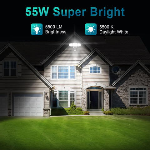 USTELLAR motion sensor reaches 60 feet with wide 180-degree coverage.