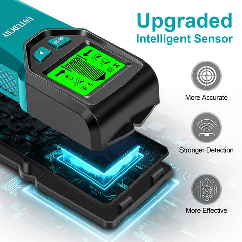 USTUDCHY stud finder offers 5 scan modes for versatile detection.