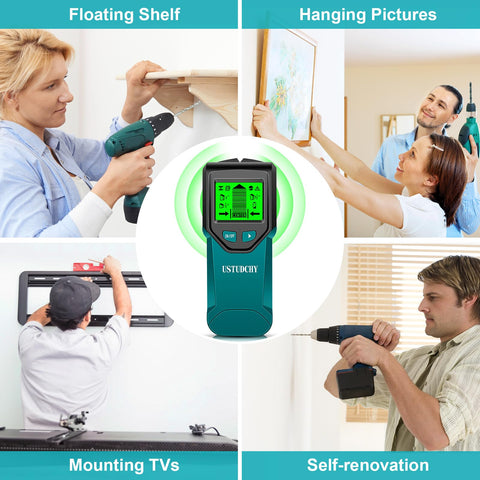 USTUDCHY backlit display improves visibility in dim spaces.