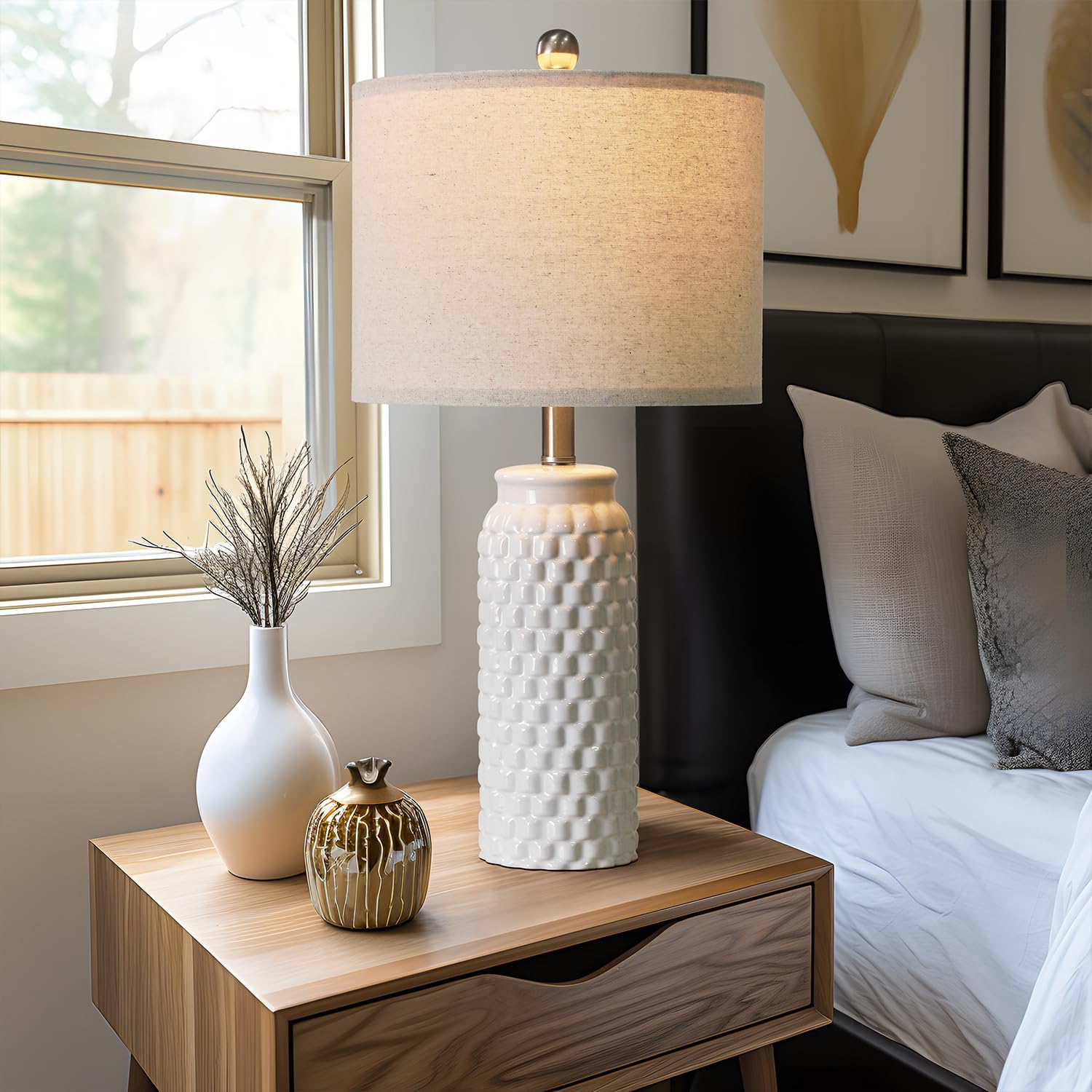 USumkky bedroom lamps for cozy reading and relaxing downtime.