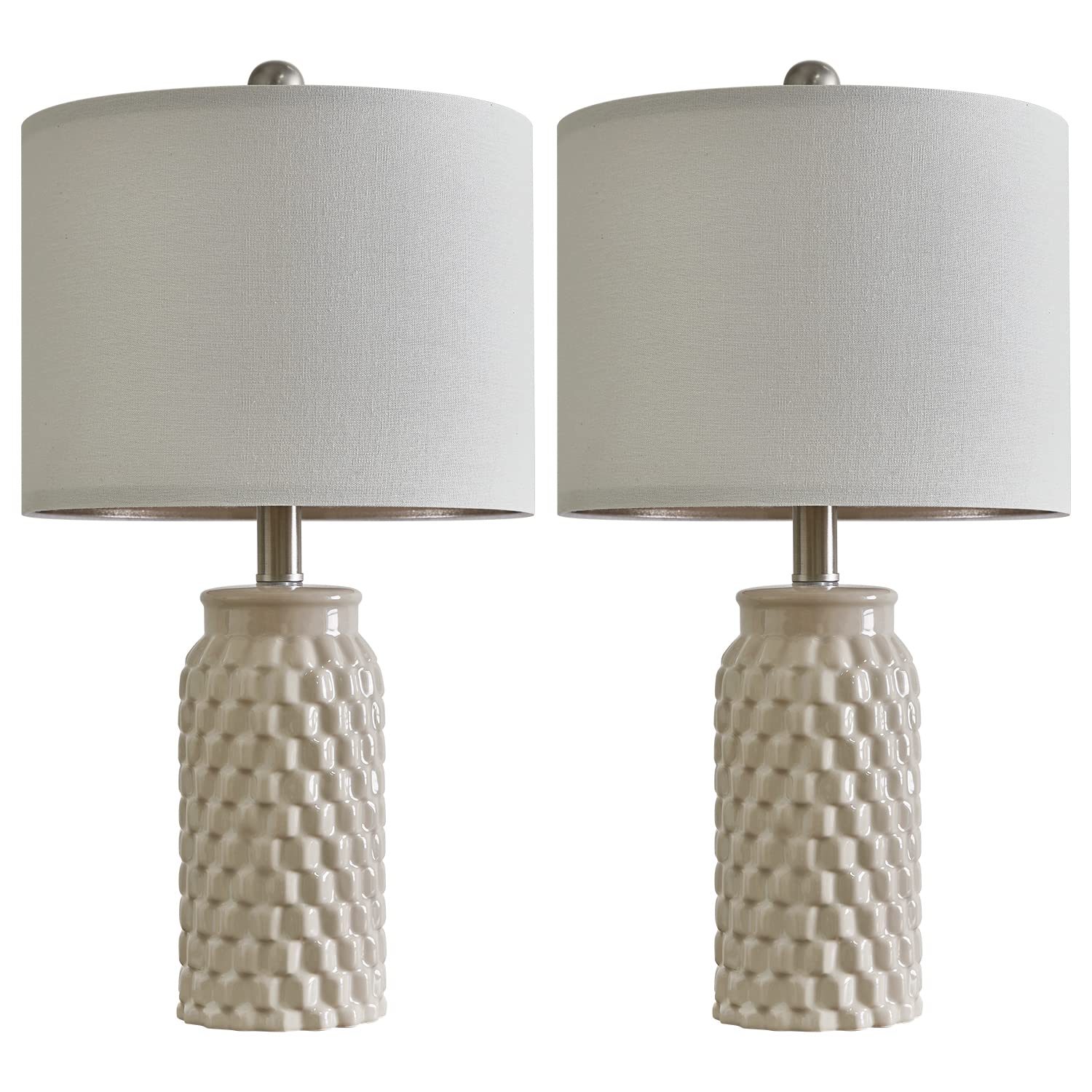 USumkky ceramic lamps with warranty information and support contact details.