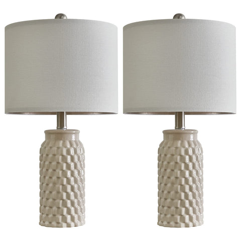 USumkky ceramic lamps with warranty information and support contact details.