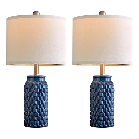 USumkky 2-pack gift-ready lamps arrive with easy assembly.