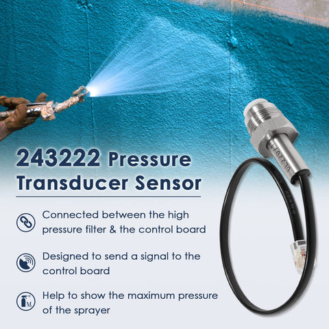 usvehj 243222 sensor connected between high-pressure filter and control board