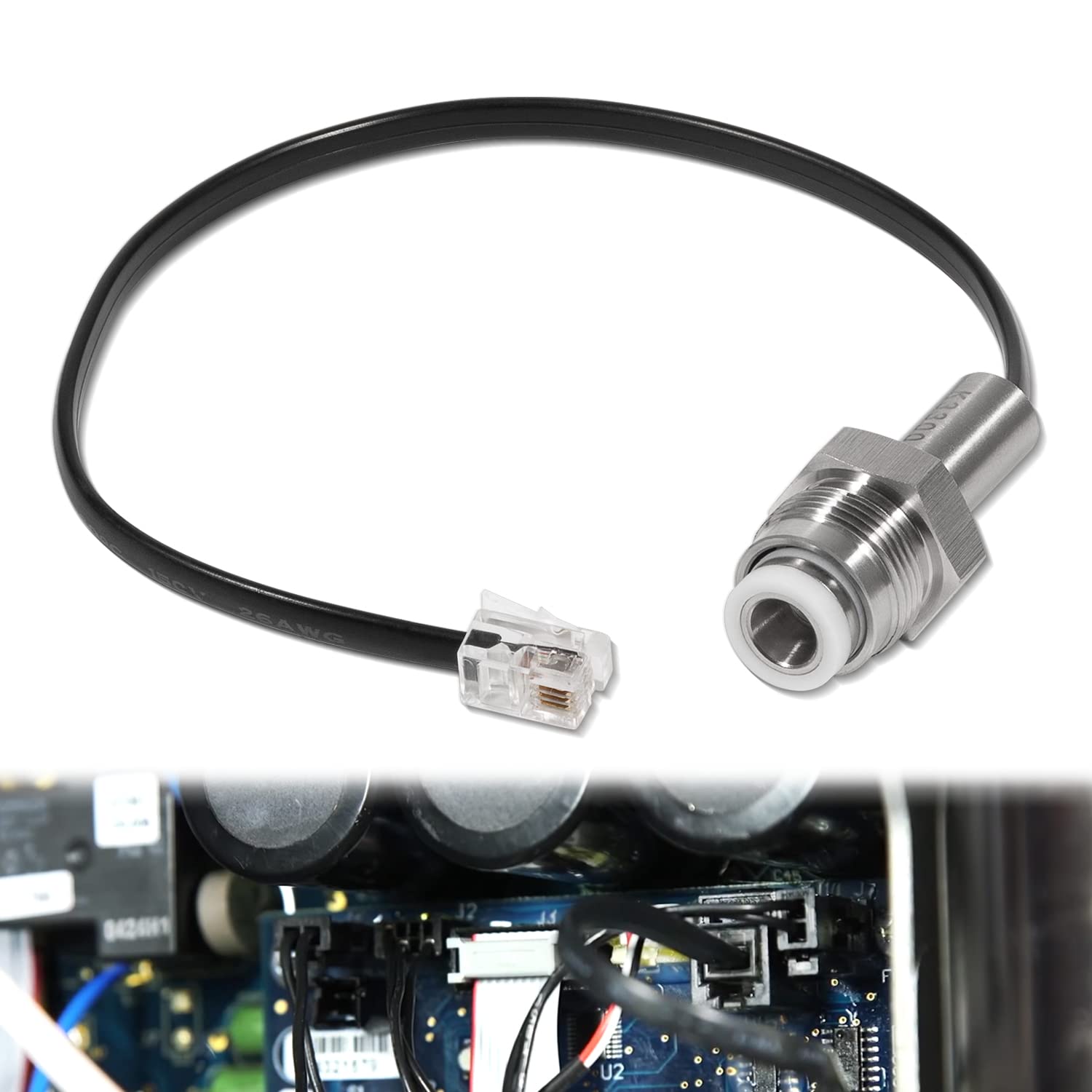 usvehj 243222 pressure transducer front view highlights sturdy build for long life