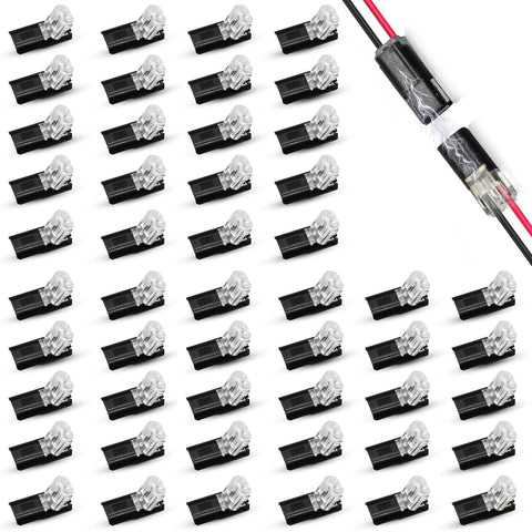 UT-LNTELA 50-pack wire splice connectors for quick, reusable low-voltage wiring
