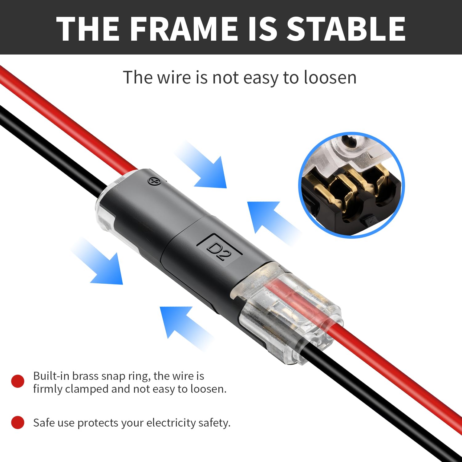 UT-LNTELA durable indoor/outdoor wiring with insulated joints