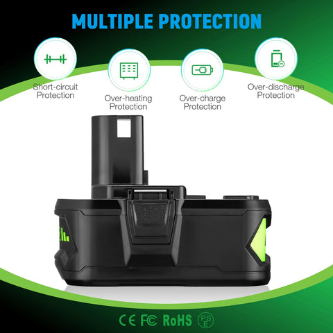 UTRBATT OEM-replacement tested badge signaling reliable performance.