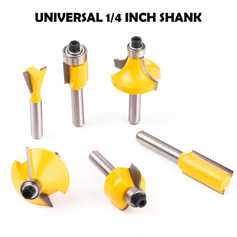 UTRUSTTO flush trim and straight bits for smooth edge finishes