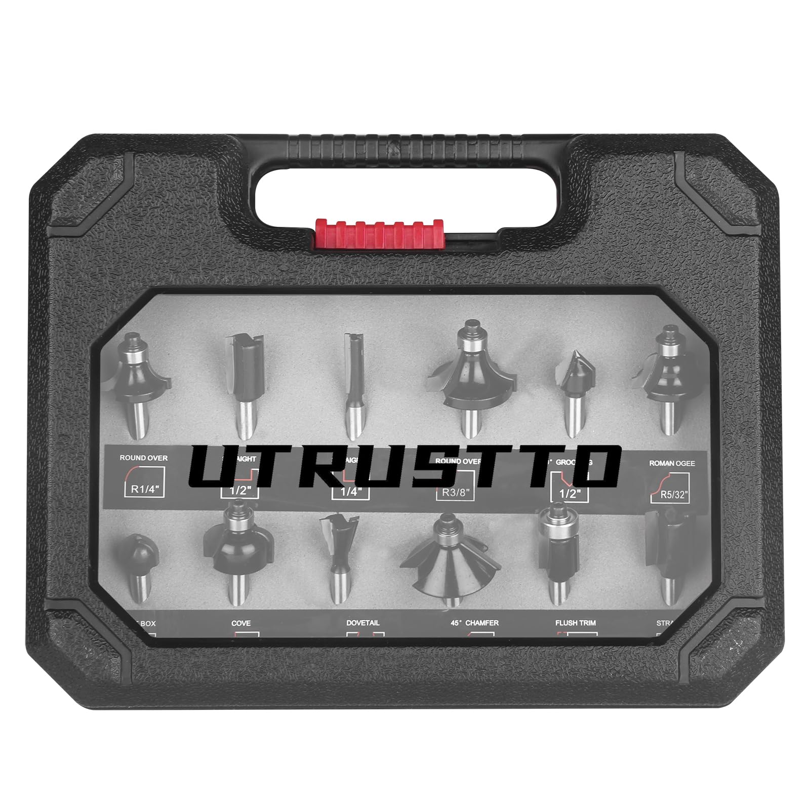 UTRUSTTO Roman ogee bits add decorative profiles with crisp transitions