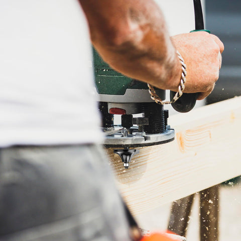 UTRUSTTO Round-over bits shape soft, safe edges for furniture and cabinetry