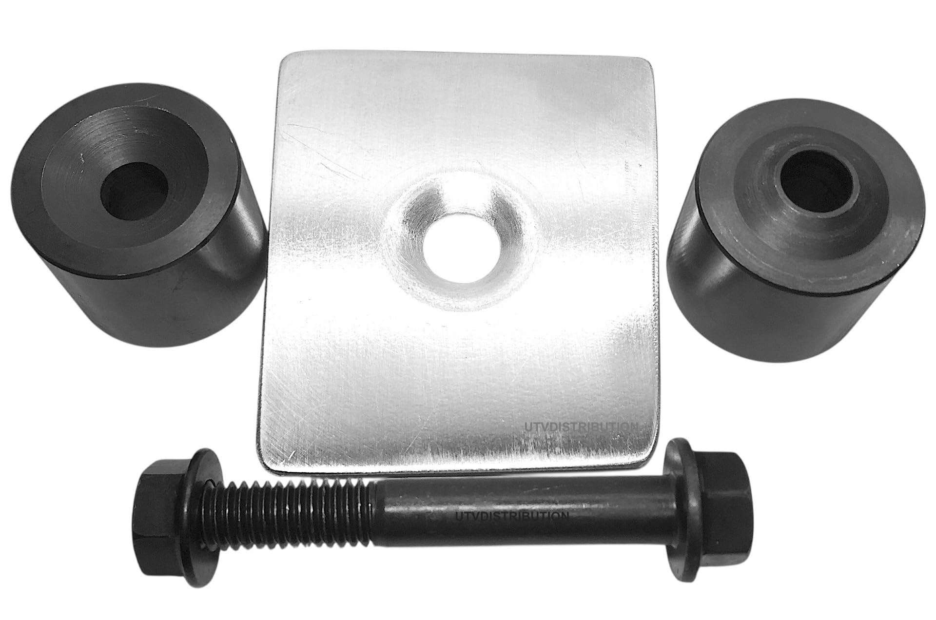 UTVDistribution grade 8 bolts and nut in kit secure flange components without washers