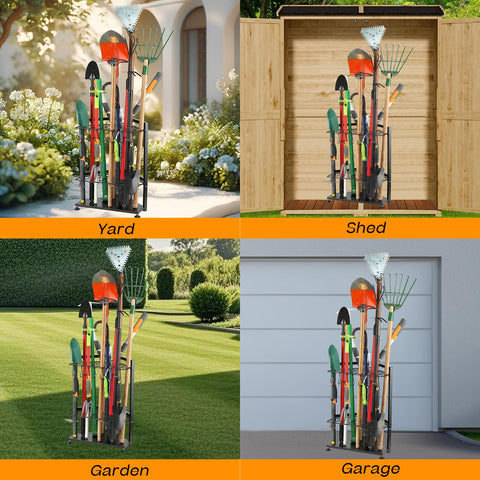 UU-Major sturdy metal construction delivers durable, weather-resistant storage.