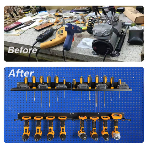 UU-Major pegboard set suitable for garage or shop organization and storage.