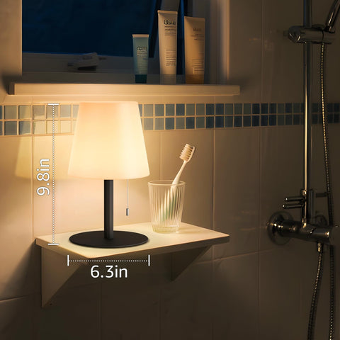 Uuffoo shower lamp night-light with long battery life for travel