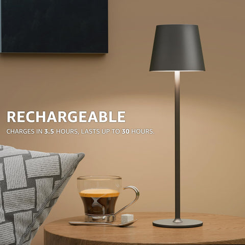 uuffoo touch-control table lamp uses top switch for easy brightness and color changes