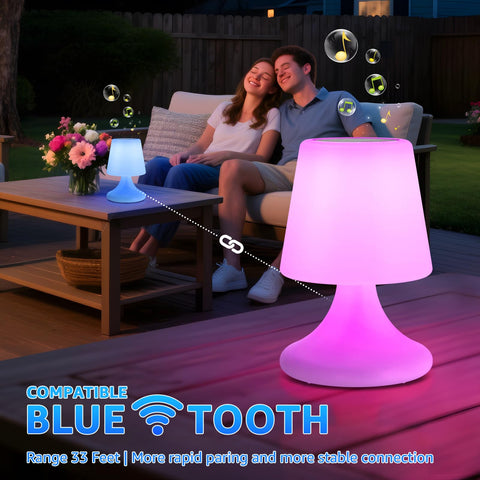 uuffoo USB-rechargeable lamp offering up to five hours of playback