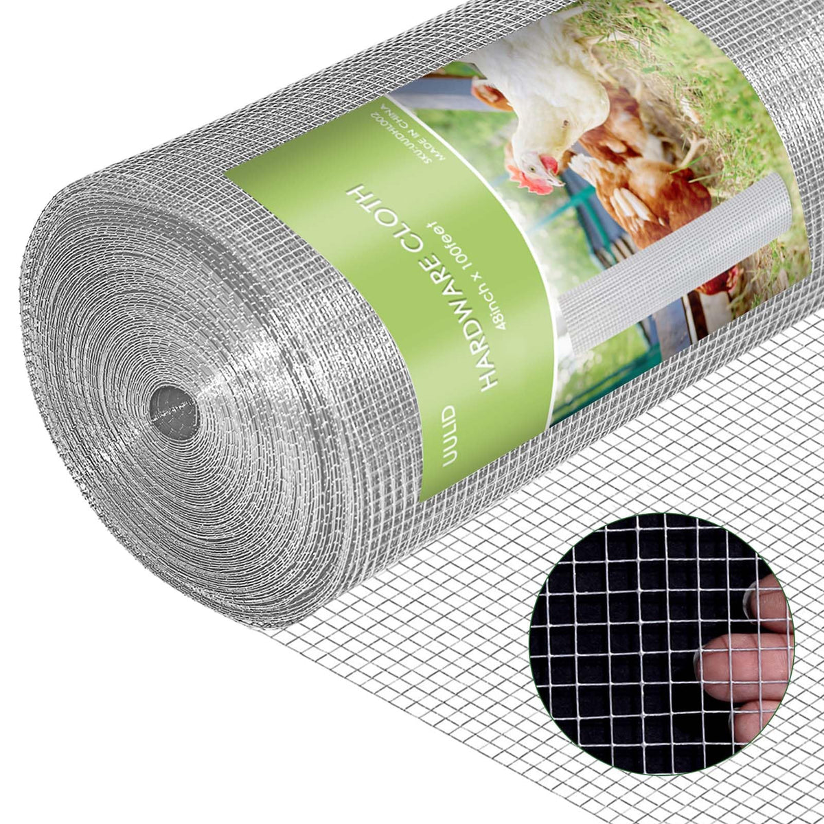 UULID halfinch hardware cloth roll protecting gardens with sturdy mesh
