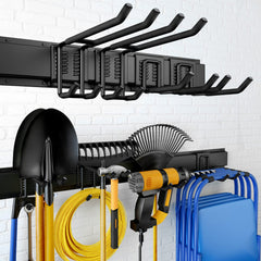 UUP 32in garage storage wall-mount keeps tools organized for quick access.