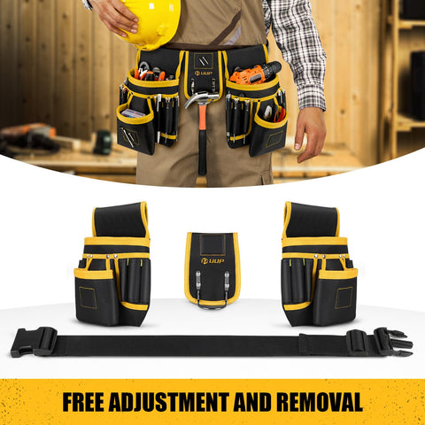 Adjustable quick-release buckle and comfortable wide belt