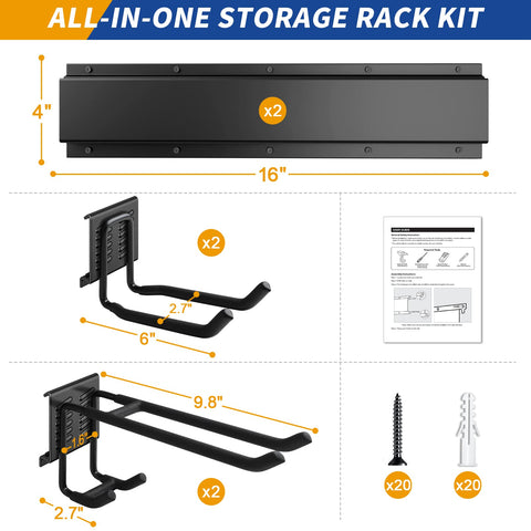 UUP easy installation guides mount the rack in minutes.