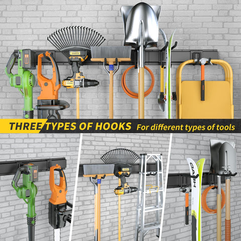 Easy installation guides enable quick setup and flexible reconfiguration anywhere in the garage.