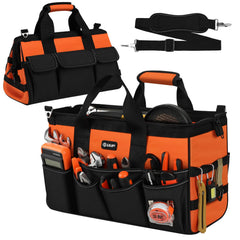 UUP heavy-duty tool bag with an 18-inch main compartment offers ample storage and quick access.