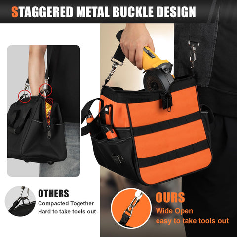 UUP bag includes a reflective stripe for easier locating in low-light conditions.