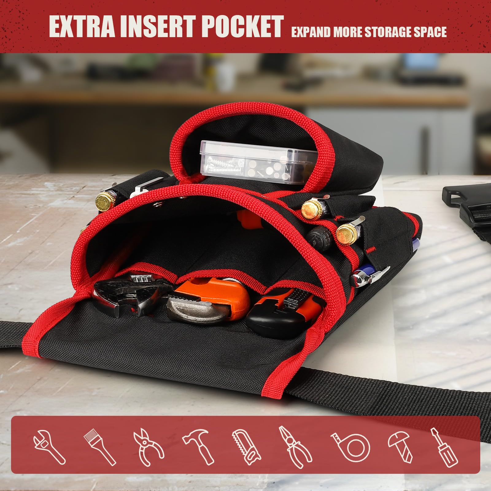 UUP Oxford fabric heavy-duty belt combines durability with comfort.