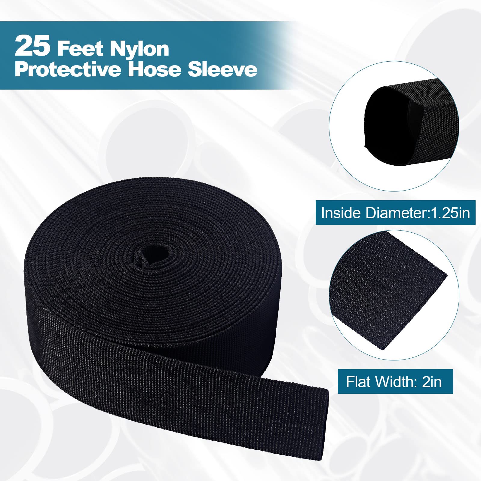 uuvzvcek nylon sleeve material close-up emphasizing wear resistance