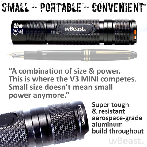 uvBeast New V3 Mini ready-out-of-box convenience suits fast readiness.