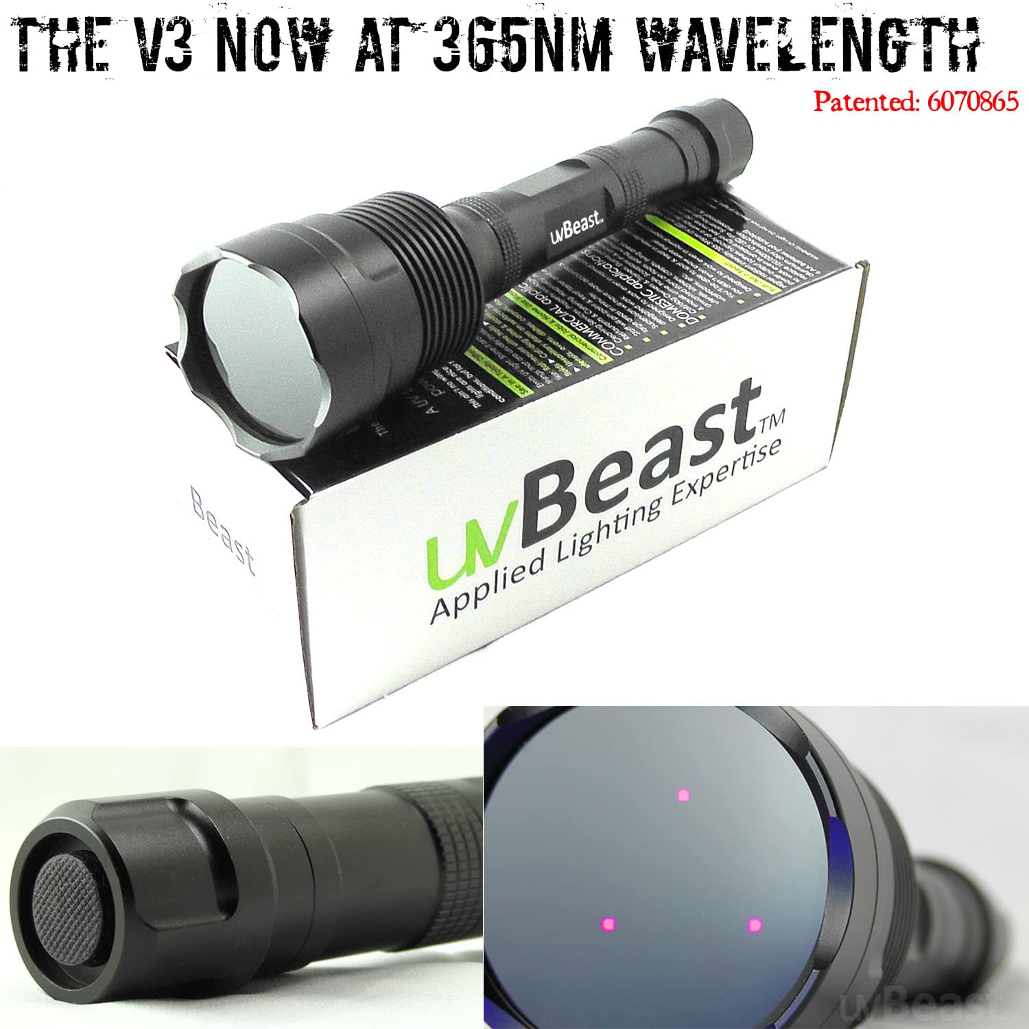 uvBeast V3 delivers long-range UV beam for wide-area verification