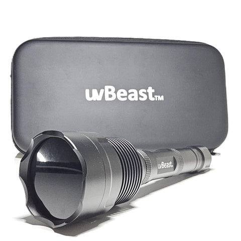 uvBeast V3 365nm PRO beam profile for high-clarity UV inspection
