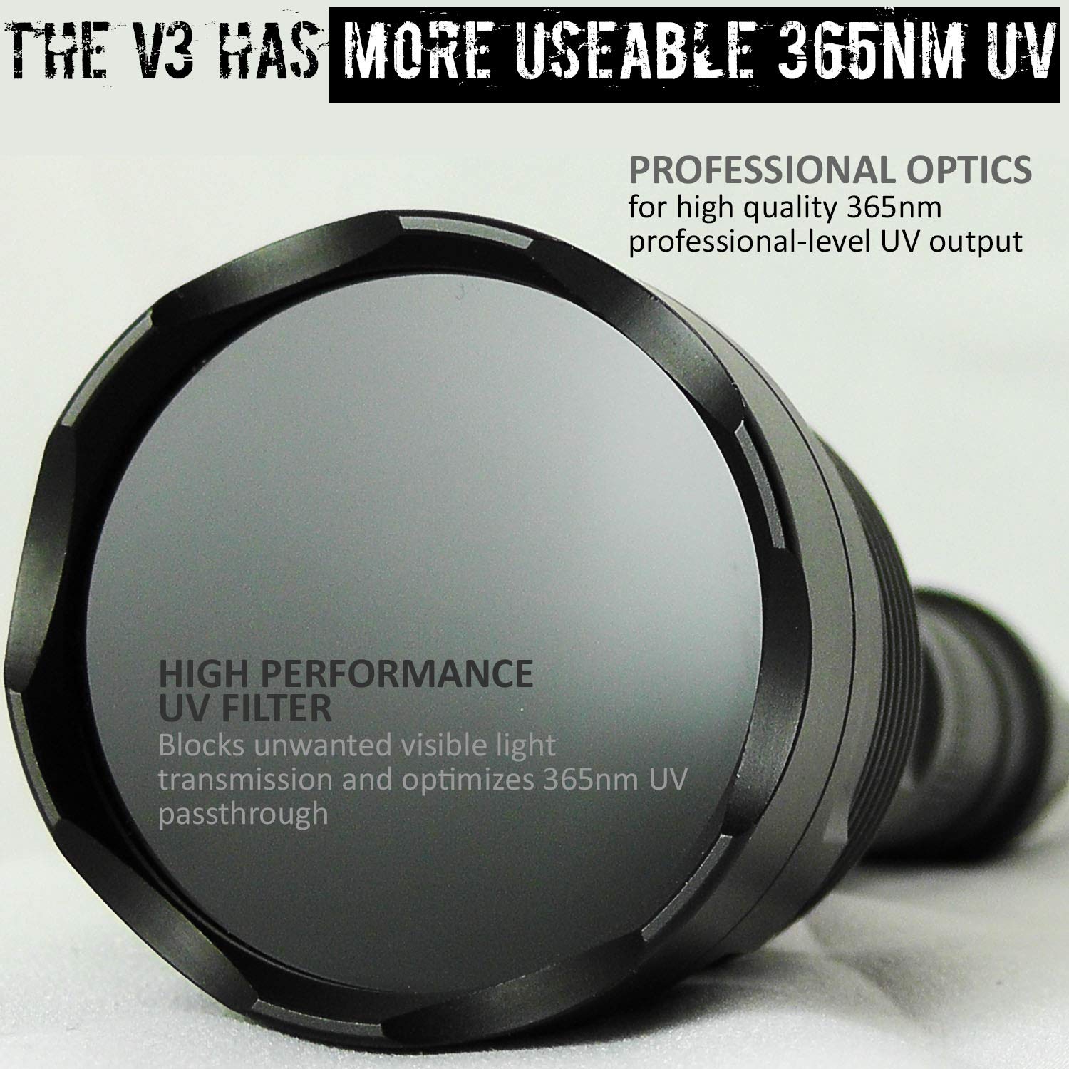 uvBeast V3 professional-grade filtered UV for accurate fluorescence