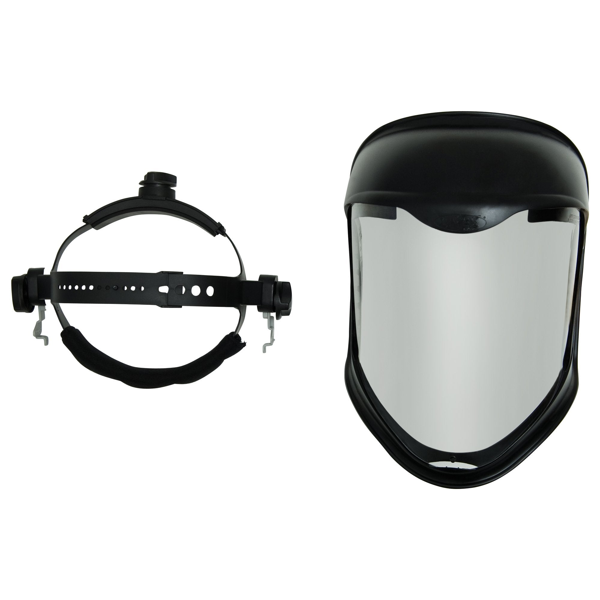 Uvex Bionic visor with anti-fog hard coat coating for clear vision