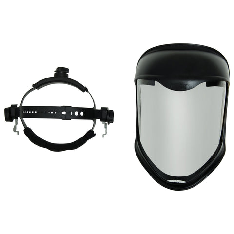 Uvex Bionic visor with anti-fog hard coat coating for clear vision
