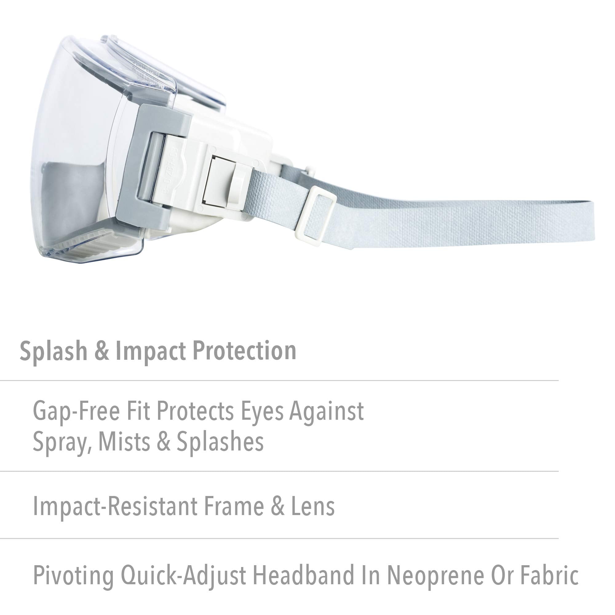 Uvex Stealth with neoprene headband offering quick adjustments for all-day comfort.