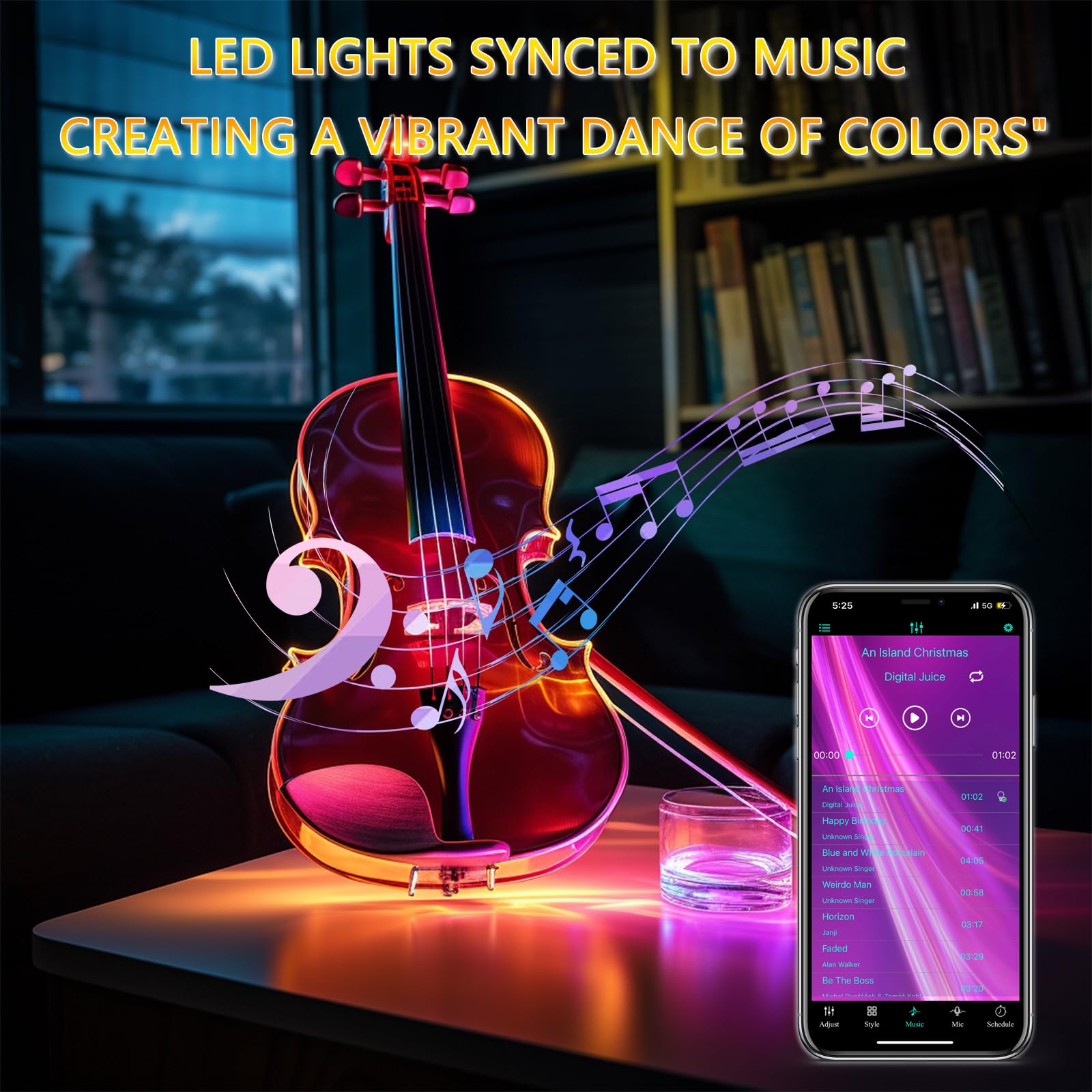 UVTaoYuan LED COB strip lights vivid colors for parties or festive setups