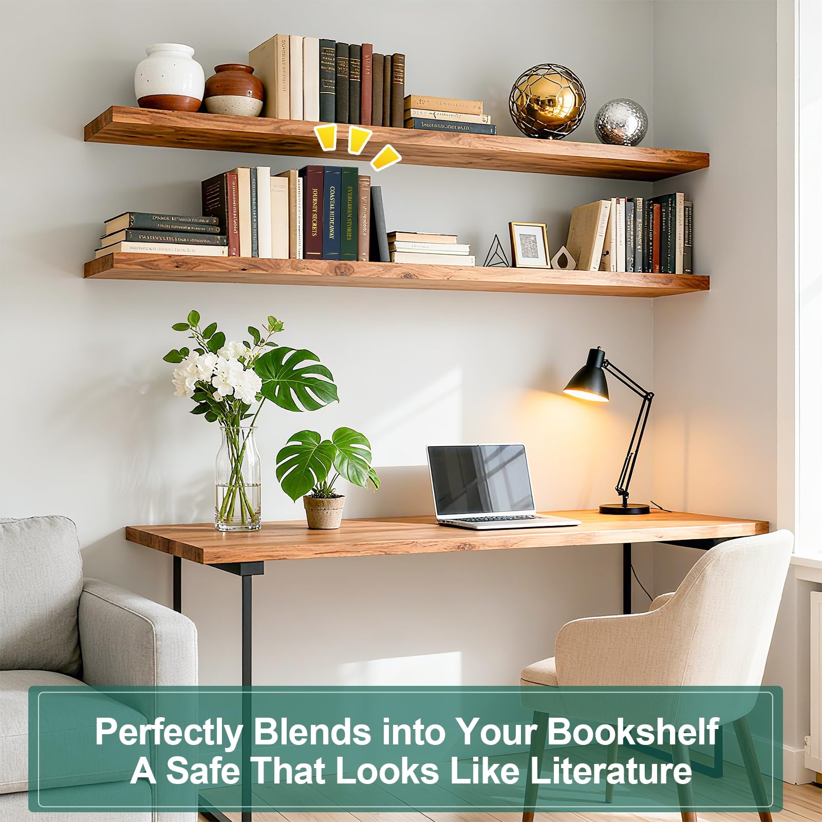UWILLION book safe in dorm room scene ideal privacy and organization
