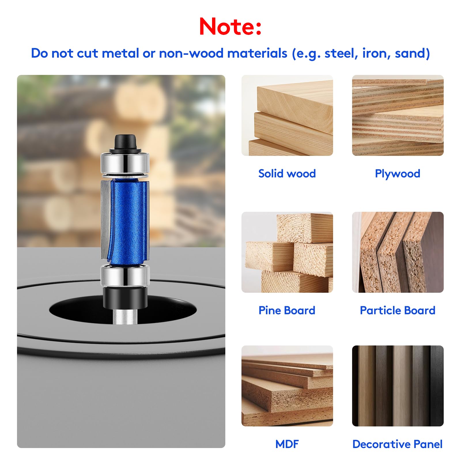 UwinVwin YG6 carbide blades for sharp, durable cuts on veneer and plywood