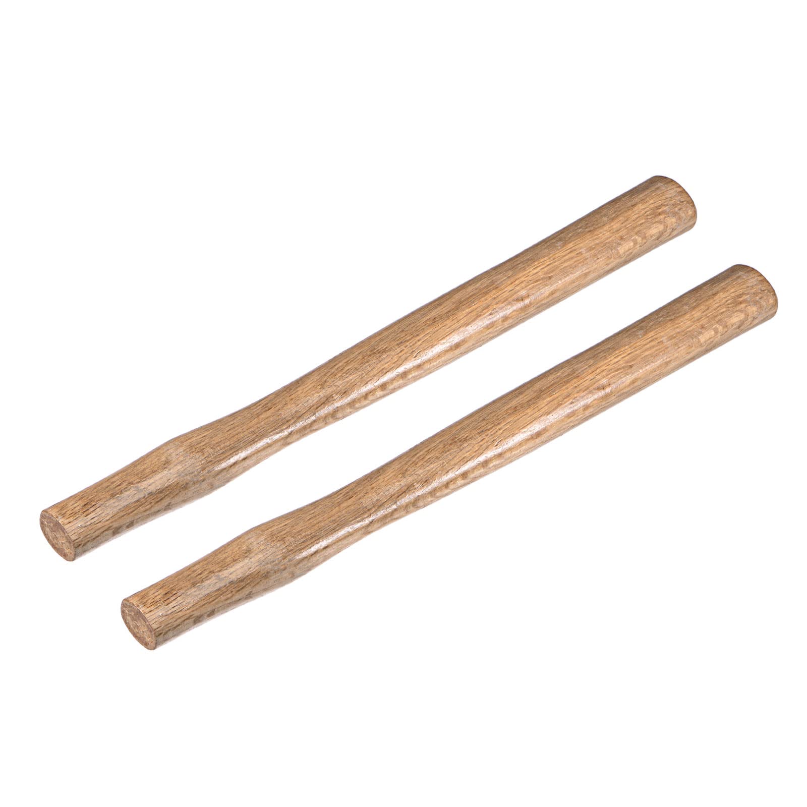 uxcell 15 inch oak hammer handle with oval eye, durable replacement.