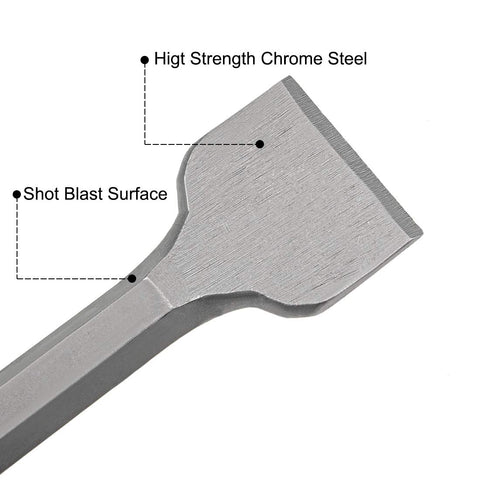uxcell chrome steel forging blade hardened for tough material work