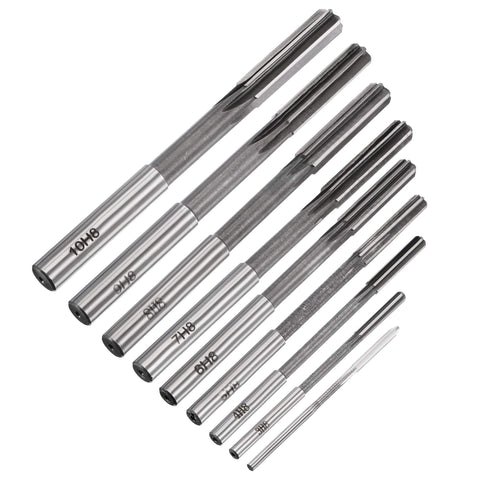 uxcell chucking reamer set 8mm: solid tool for general purpose reaming.