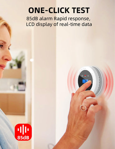 Test button enables weekly self-check on UxmCruxial detector