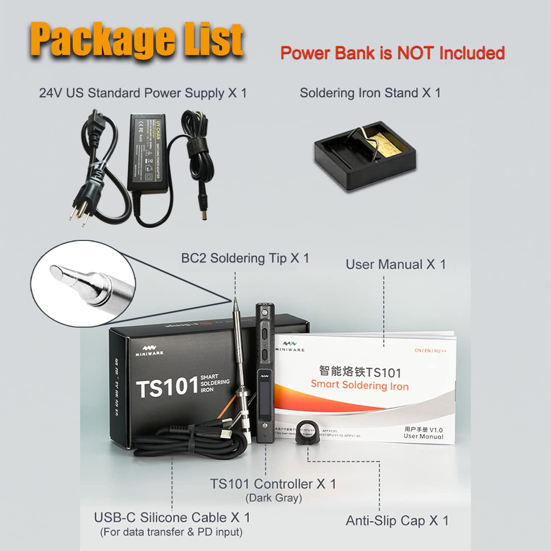 UY CHAN TS101 reprogrammable curves allow tailoring temperature profiles.