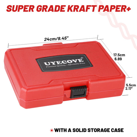 UYECOVE Cr-Mo steel and HSS materials ensure durability